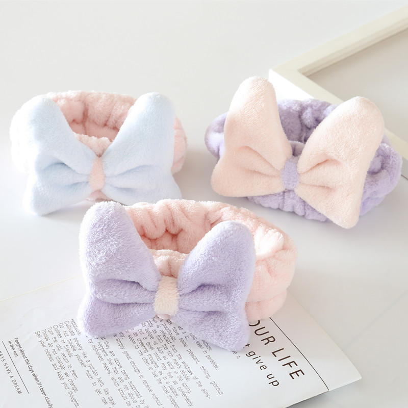 大蝴蝶洗脸敷面膜化妆发箍